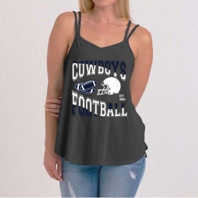 Cowboys Football Est 1960 Women's Strappy Tank