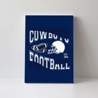 Cowboys Football Est 1960 Canvas