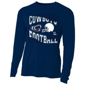 Cowboys Football Est 1960 Cooling Performance Long Sleeve Crew