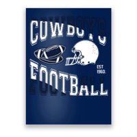 Cowboys Football Est 1960 Poster