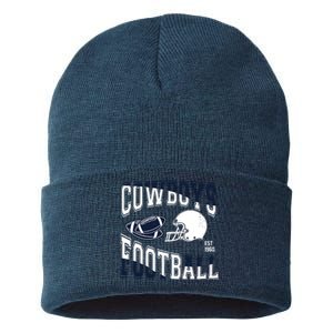 Cowboys Football Est 1960 Sustainable Knit Beanie