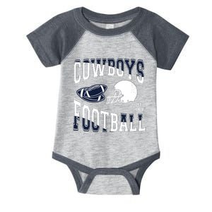 Cowboys Football Est 1960 Infant Baby Jersey Bodysuit