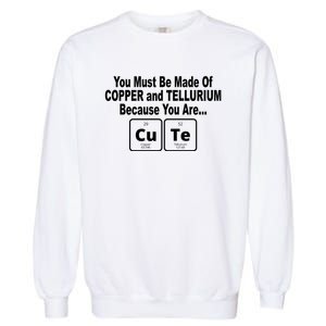 Cute Funny Element Copper Tellurium Garment-Dyed Sweatshirt