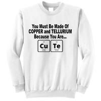 Cute Funny Element Copper Tellurium Sweatshirt