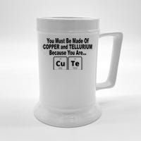 Cute Funny Element Copper Tellurium Beer Stein