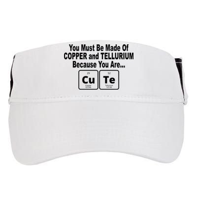 Cute Funny Element Copper Tellurium Adult Drive Performance Visor
