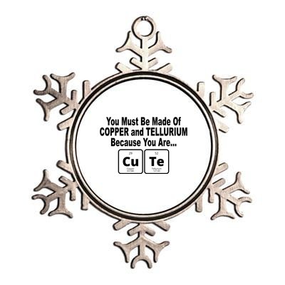 Cute Funny Element Copper Tellurium Metallic Star Ornament