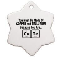 Cute Funny Element Copper Tellurium Ceramic Star Ornament