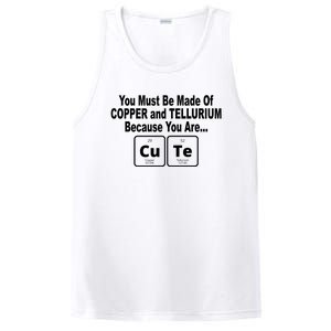 Cute Funny Element Copper Tellurium PosiCharge Competitor Tank