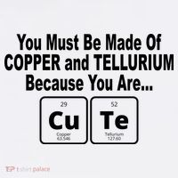 Cute Funny Element Copper Tellurium Trucker Hat