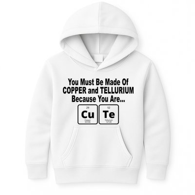 Cute Funny Element Copper Tellurium Kids Hoodie