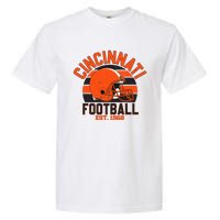 Cincinnati Football Est 1968 Team Supporter Garment-Dyed Heavyweight T-Shirt