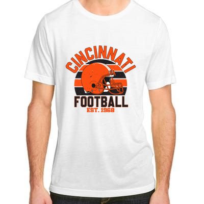 Cincinnati Football Est 1968 Team Supporter Adult ChromaSoft Performance T-Shirt