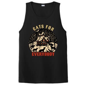 Cats For Everybody Cat Christmas Ugly Christmas Cute Gift PosiCharge Competitor Tank