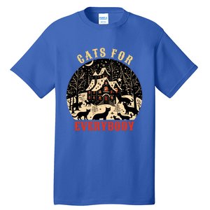 Cats For Everybody Cat Christmas Ugly Christmas Cute Gift Tall T-Shirt