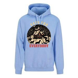 Cats For Everybody Cat Christmas Ugly Christmas Cute Gift Unisex Surf Hoodie