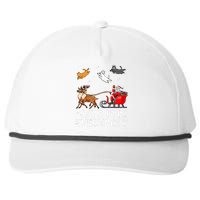 Cats For Everybody Christmas Cat Funny Xmas Santa Snapback Five-Panel Rope Hat