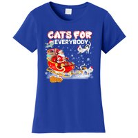 Cats For Everybody Cat Christmas Ugly Christmas Meaningful Gift Women's T-Shirt