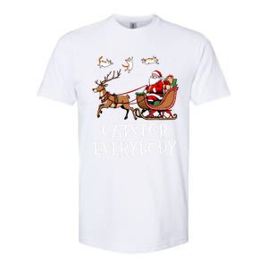 Cats For Everybody Christmas Cat Funny Xmas Santa Gift Softstyle CVC T-Shirt