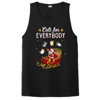 Cats For Everybody Ugly Christmas Cat Funny Xmas PosiCharge Competitor Tank