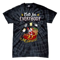 Cats For Everybody Ugly Christmas Cat Funny Xmas Tie-Dye T-Shirt