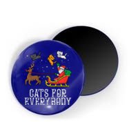 Cats For Everybody Christmas Cat Funny Xmas Santa Magnet