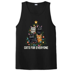 Cats For Everybody Christmas Tree Gift PosiCharge Competitor Tank