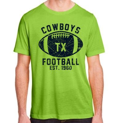 Cowboys Football Est 1960 Adult ChromaSoft Performance T-Shirt