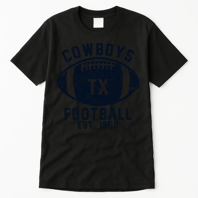 Cowboys Football Est 1960 Tall T-Shirt