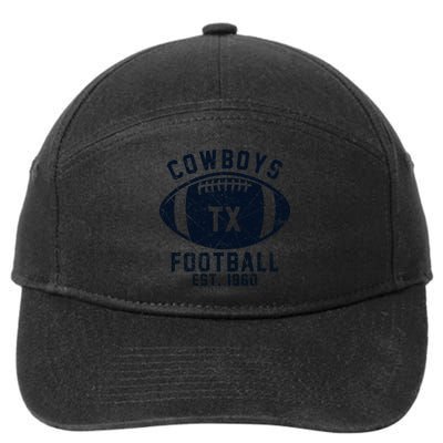 Cowboys Football Est 1960 7-Panel Snapback Hat