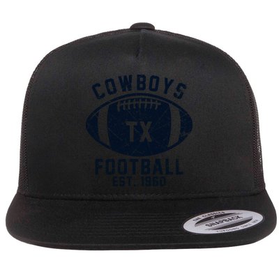 Cowboys Football Est 1960 Flatbill Hat