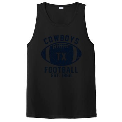 Cowboys Football Est 1960 PosiCharge Competitor Tank