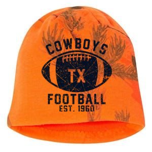 Cowboys Football Est 1960 Kati - Camo Knit Beanie