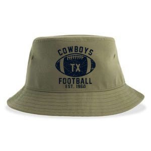 Cowboys Football Est 1960 Sustainable Bucket Hat