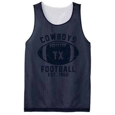 Cowboys Football Est 1960 Mesh Reversible Basketball Jersey Tank