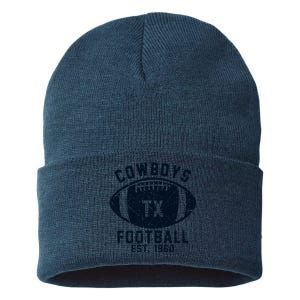 Cowboys Football Est 1960 Sustainable Knit Beanie