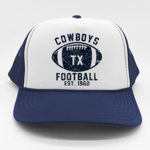 Cowboys Football Est 1960 Trucker Hat