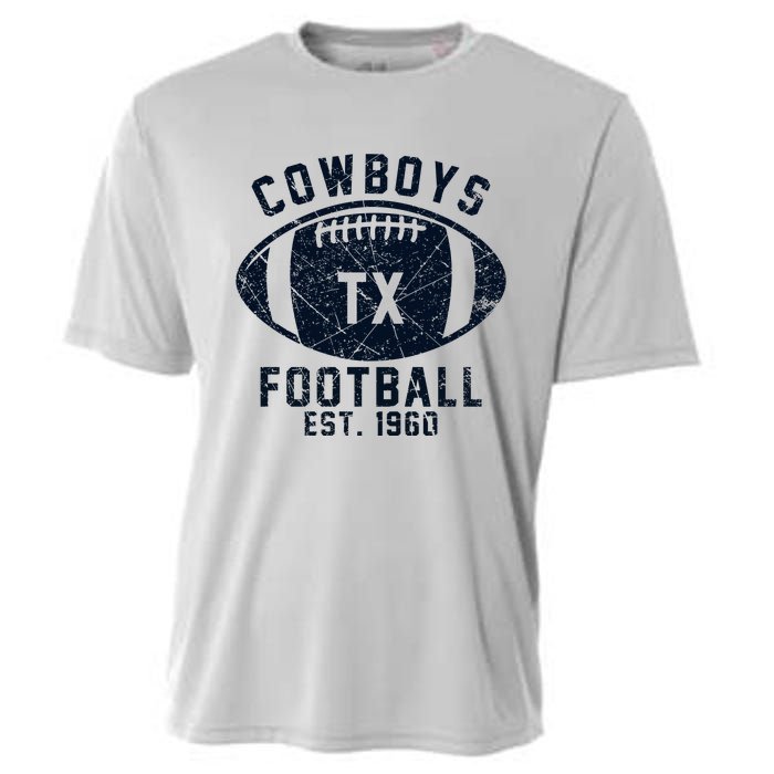 Cowboys Football Est 1960 Cooling Performance Crew T-Shirt