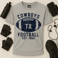 Cowboys Football Est 1960 Cooling Performance Crew T-Shirt