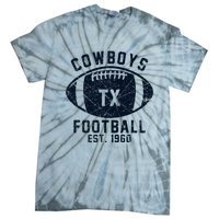 Cowboys Football Est 1960 Tie-Dye T-Shirt