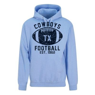 Cowboys Football Est 1960 Unisex Surf Hoodie