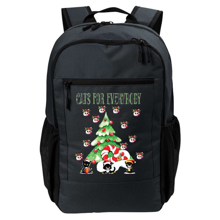 Cats For Everybody Funny Christmas Daily Commute Backpack