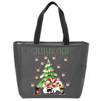 Cats For Everybody Funny Christmas Zip Tote Bag