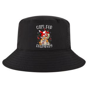 Cats For Everybody Ugly Christmas Cat Funny Xmas Gift Cool Comfort Performance Bucket Hat