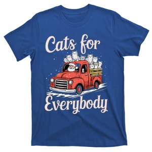 Cats For Everybody Christmas T-Shirt