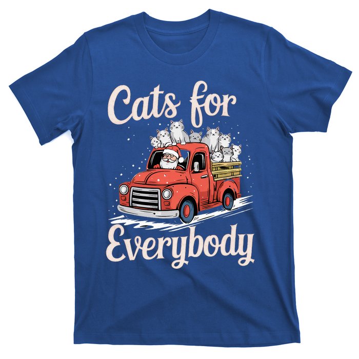 Cats For Everybody Christmas T-Shirt