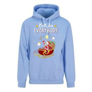 Cats For Everybody Ugly Christmas Cat Great Gift Cute Gift Unisex Surf Hoodie