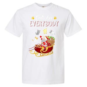 Cats For Everybody Ugly Christmas Cat Great Gift Cute Gift Garment-Dyed Heavyweight T-Shirt