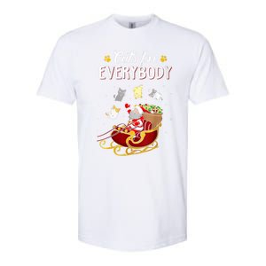 Cats For Everybody Ugly Christmas Cat Great Gift Cute Gift Softstyle CVC T-Shirt