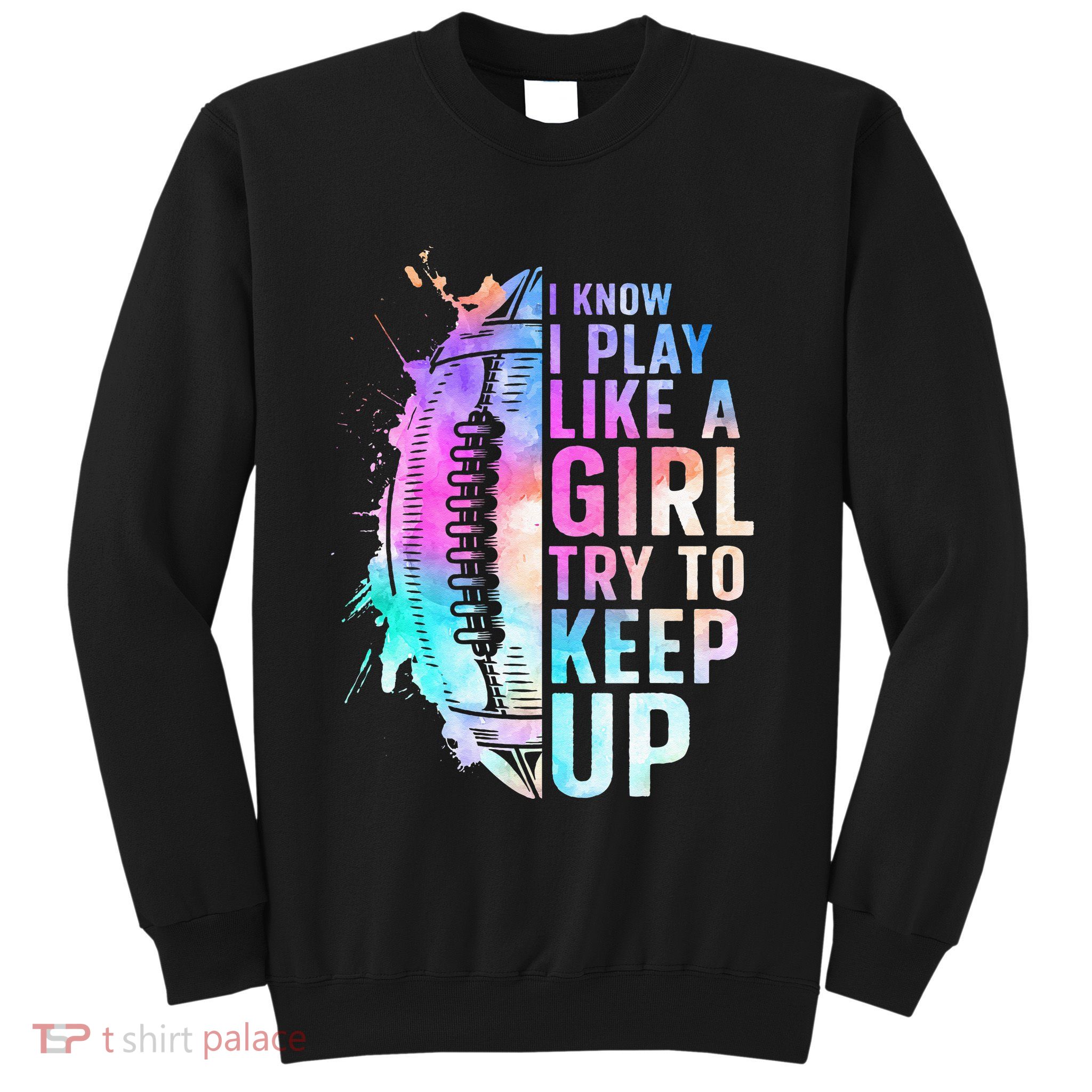 Cool Football For Girls Football Player Coach Sports Sweatshirt